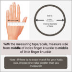 kada bangle size guide