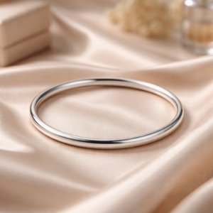 Thin Round stainless steel kada